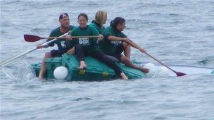 shelter box team raft race