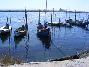 Fishing boats at Sao Jacinto