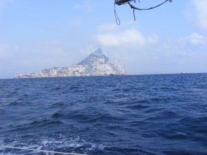 Farewell to Gibraltar.... hello the Med