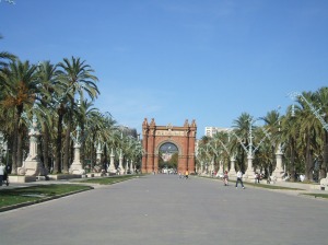 The Arc de Triomf, Barcelona