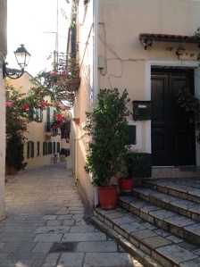 Scruffy yet charming, Vonitsa is a maze of little, cobbled streets, dilapidated buildings, bright flowers and friendly people.